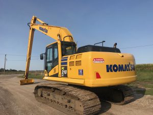 komatsu Long Reach 210 14